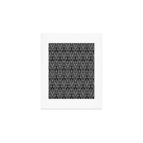 Holli Zollinger Diamond Lines Art Print