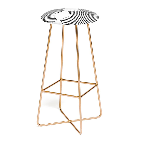 Holli Zollinger Diamond Lines Bar Stool