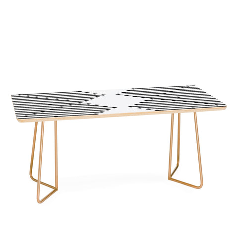 Holli Zollinger Diamond Lines Coffee Table