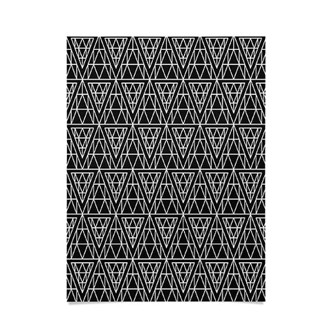 Holli Zollinger Diamond Lines Poster