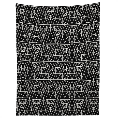 Holli Zollinger Diamond Lines Tapestry