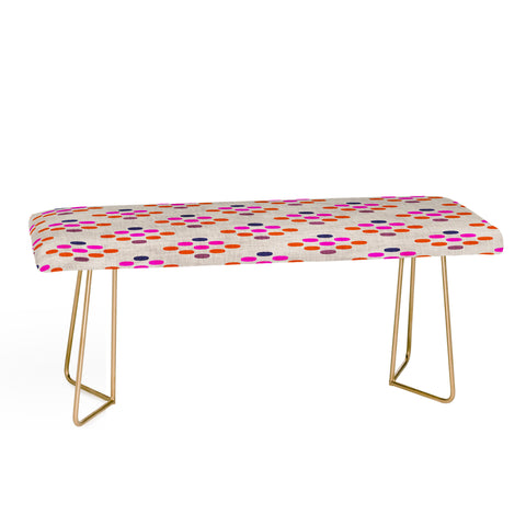 Holli Zollinger Diamond Weave Bench