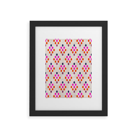 Holli Zollinger Diamond Weave Framed Art Print