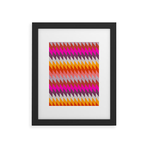 Holli Zollinger Diamonds Morocco Framed Art Print