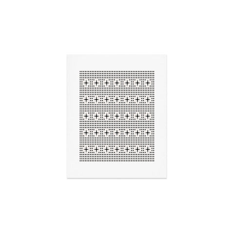Holli Zollinger Dot And Plus Mudcloth Art Print