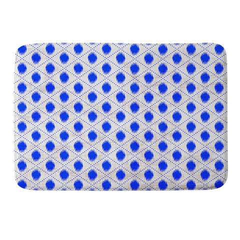 Holli Zollinger Dot Ikat Memory Foam Bath Mat