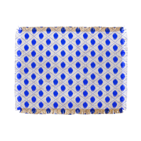 Holli Zollinger Dot Ikat Throw Blanket