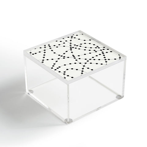 Holli Zollinger Dotted Black Line Acrylic Box