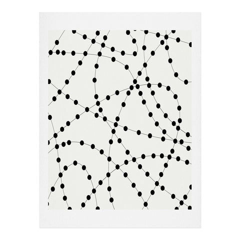 Holli Zollinger Dotted Black Line Art Print