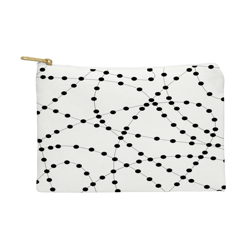 Holli Zollinger Dotted Black Line Pouch