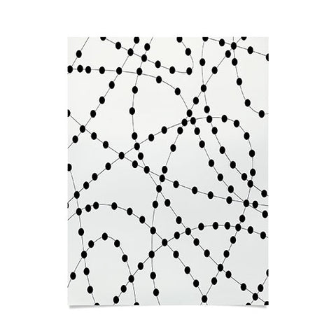 Holli Zollinger Dotted Black Line Poster