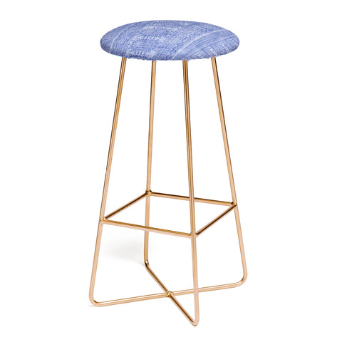 Holli Zollinger DOTTED BOHEME DENIM Bar Stool