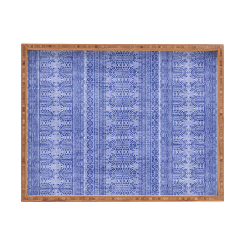 Holli Zollinger DOTTED BOHEME DENIM Rectangular Tray