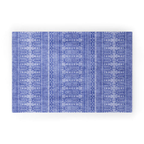 Holli Zollinger DOTTED BOHEME DENIM Welcome Mat