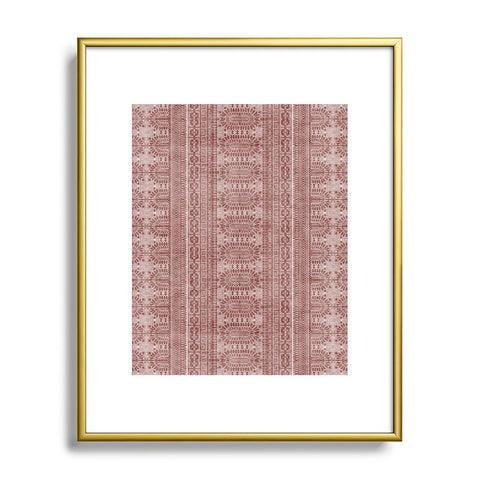 Holli Zollinger DOTTED BOHEME Metal Framed Art Print