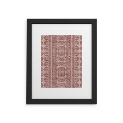 Holli Zollinger DOTTED BOHEME Framed Art Print
