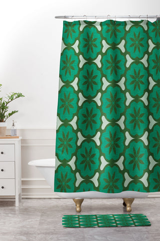 Holli Zollinger Dutch Pop Shower Curtain And Mat