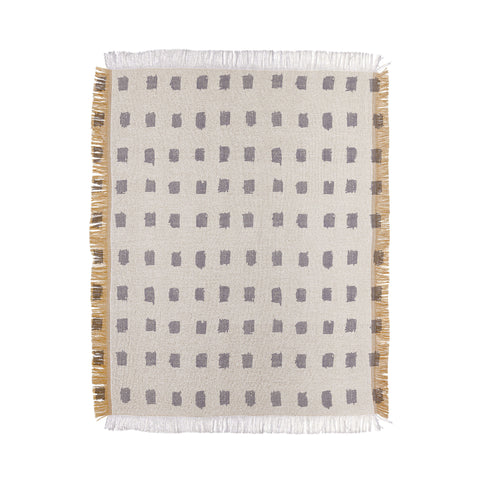 Holli Zollinger EARTHEN DOT Throw Blanket