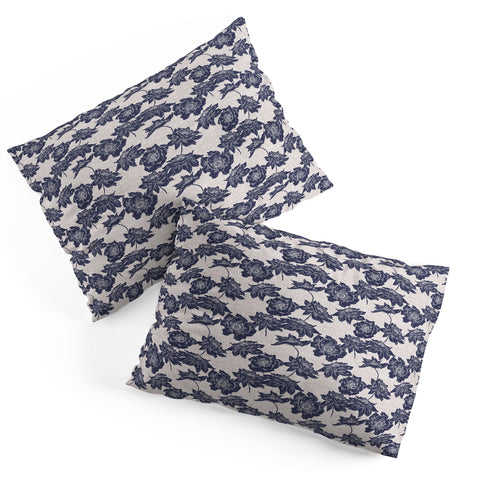 Holli Zollinger EKKO DARK POPPY Pillow Shams