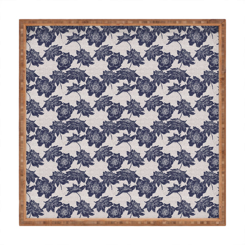 Holli Zollinger EKKO DARK POPPY Square Tray