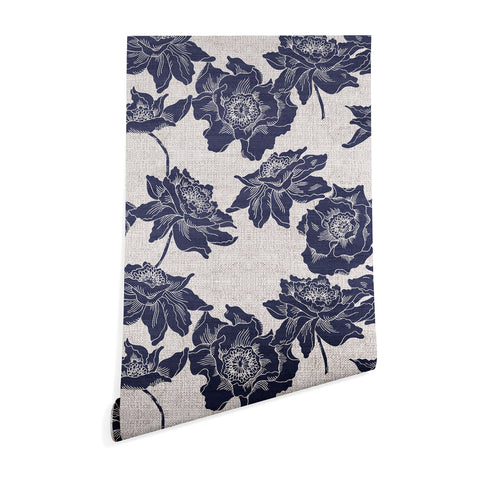 Holli Zollinger EKKO DARK POPPY Wallpaper