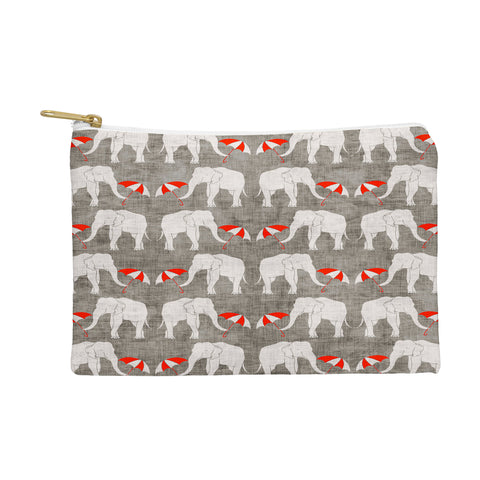Holli Zollinger Elephant And Umbrella Pouch