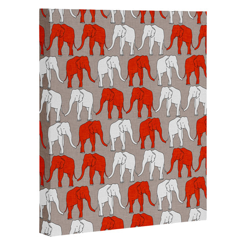 Holli Zollinger Elephant Walk Art Canvas