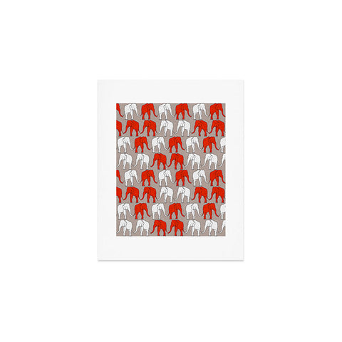 Holli Zollinger Elephant Walk Art Print