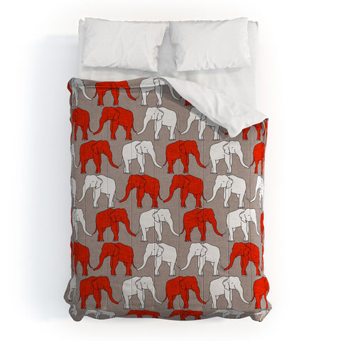 Holli Zollinger Elephant Walk Comforter