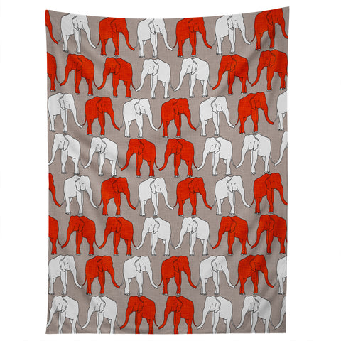 Holli Zollinger Elephant Walk Tapestry
