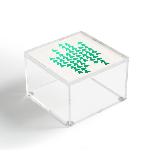 Holli Zollinger Emerald Arrowing Acrylic Box