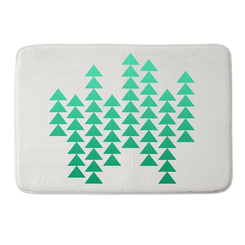 Holli Zollinger Emerald Arrowing Memory Foam Bath Mat