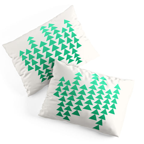 Holli Zollinger Emerald Arrowing Pillow Shams