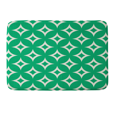 Holli Zollinger Emerald Diamonds Memory Foam Bath Mat