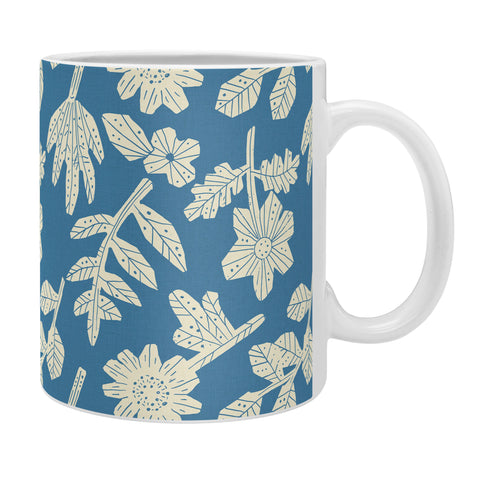 Holli Zollinger ESLE BLUE LINEN Coffee Mug