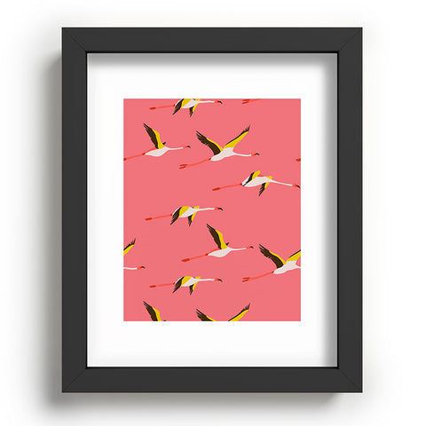 Holli Zollinger Flamingo Crush Recessed Framing Rectangle