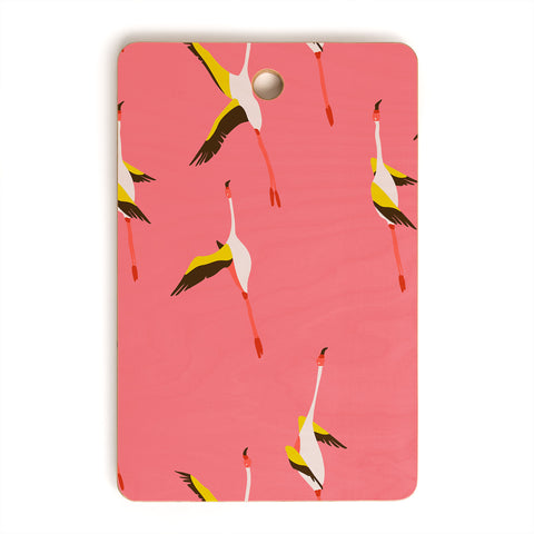 Holli Zollinger Flamingo Crush Cutting Board Rectangle