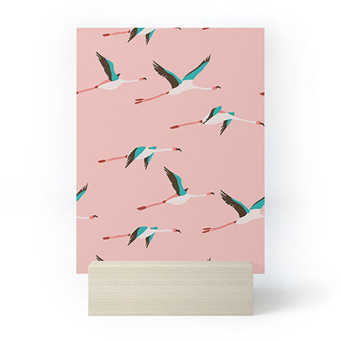 Holli Zollinger Flamingo Pink Mini Art Print