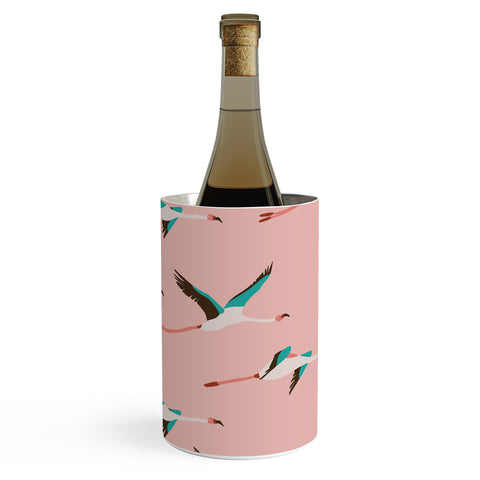 Holli Zollinger Flamingo Pink Wine Chiller