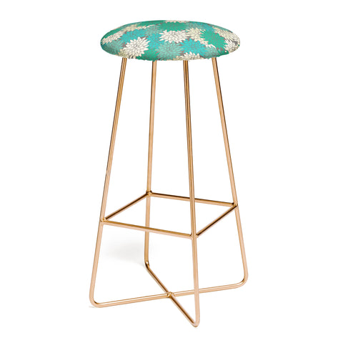 Holli Zollinger Flora Minted Bar Stool
