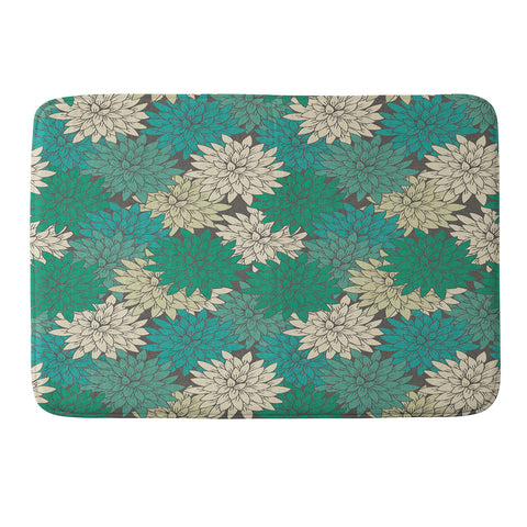 Holli Zollinger Flora Minted Memory Foam Bath Mat