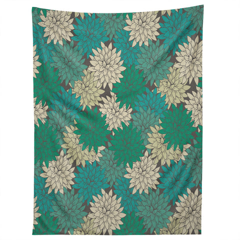 Holli Zollinger Flora Minted Tapestry