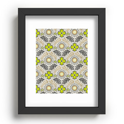 Holli Zollinger Floral Brocade Recessed Framing Rectangle