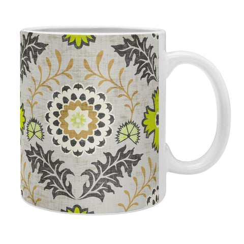 Holli Zollinger Floral Brocade Coffee Mug