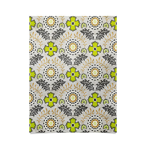 Holli Zollinger Floral Brocade Poster