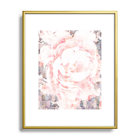 Holli Zollinger FLORI Metal Framed Art Print