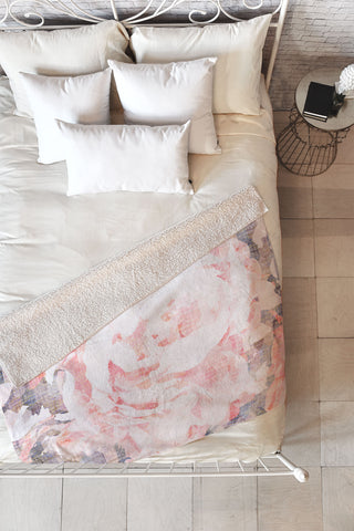 Holli Zollinger FLORI Fleece Throw Blanket