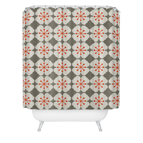 Holli Zollinger Flowerjacks Shower Curtain