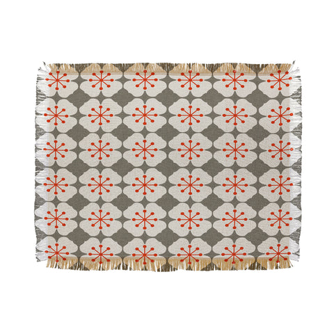 Holli Zollinger Flowerjacks Throw Blanket