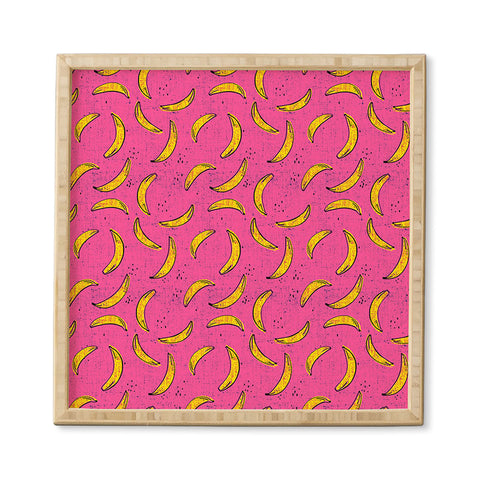 Holli Zollinger folka banana Framed Wall Art